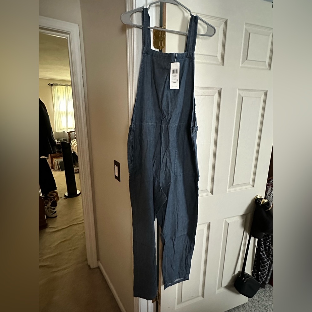 Eileen Fisher Denim Overall size L